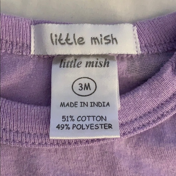 Adorable Little Mish Matching Top & Bottom Set💜 - Picture 5 of 6